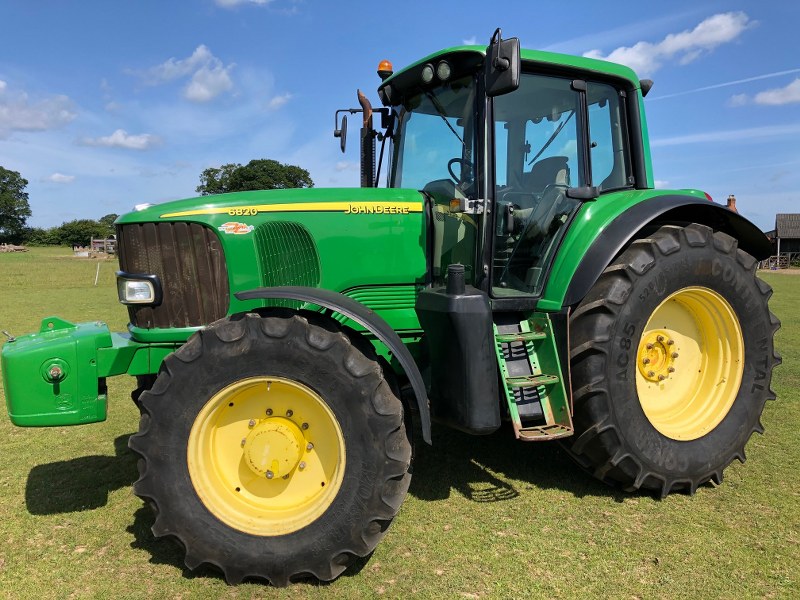 John Deere 6820 tractor for sale