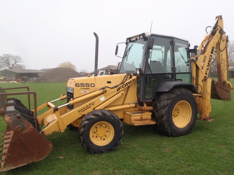 Ford 655D Turbo Special wheeled digger for sale