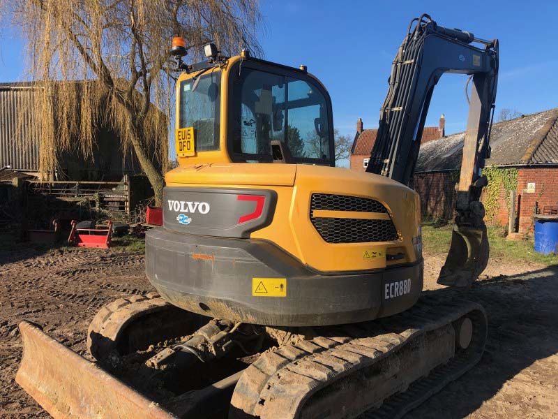 Volvo ECR88D Pro Excavator for sale