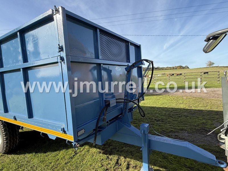 Bunning 10 Tonne drop side tipping trailer for sale