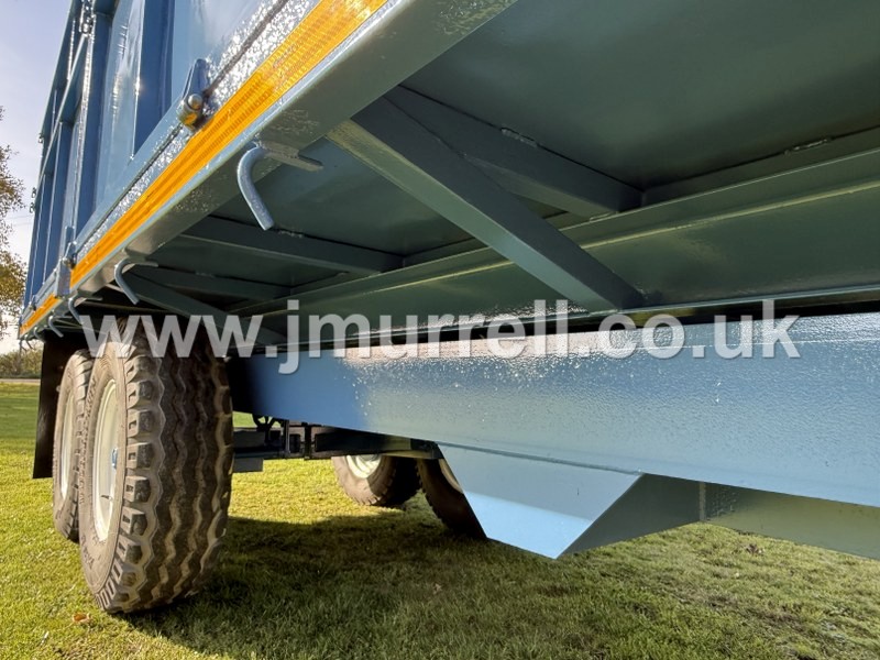 Bunning 10 Tonne drop side tipping trailer for sale