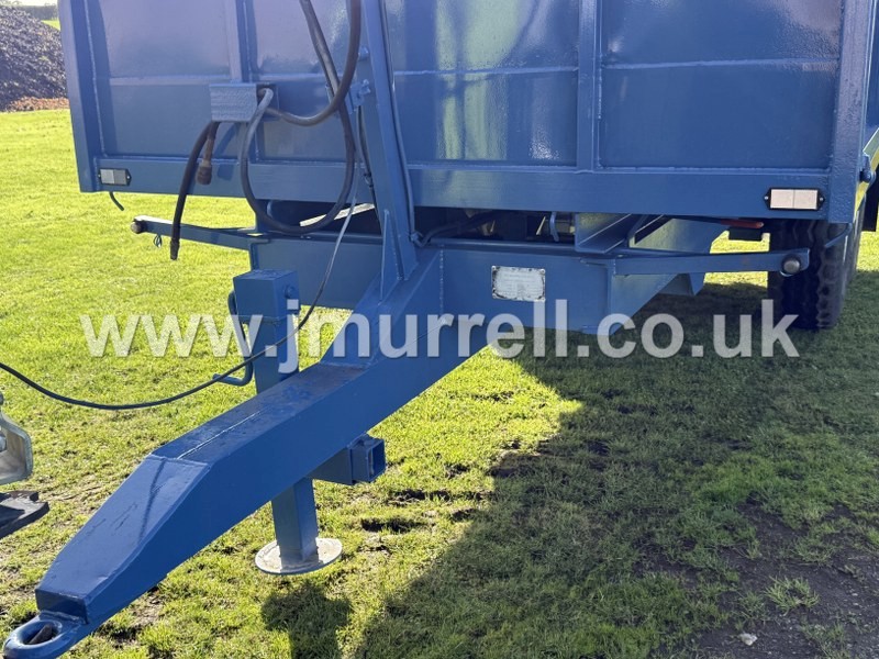 Bunning 10 Tonne drop side tipping trailer for sale