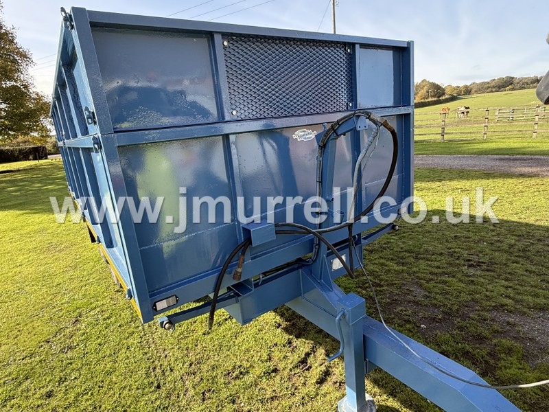 Bunning 10 Tonne drop side tipping trailer for sale