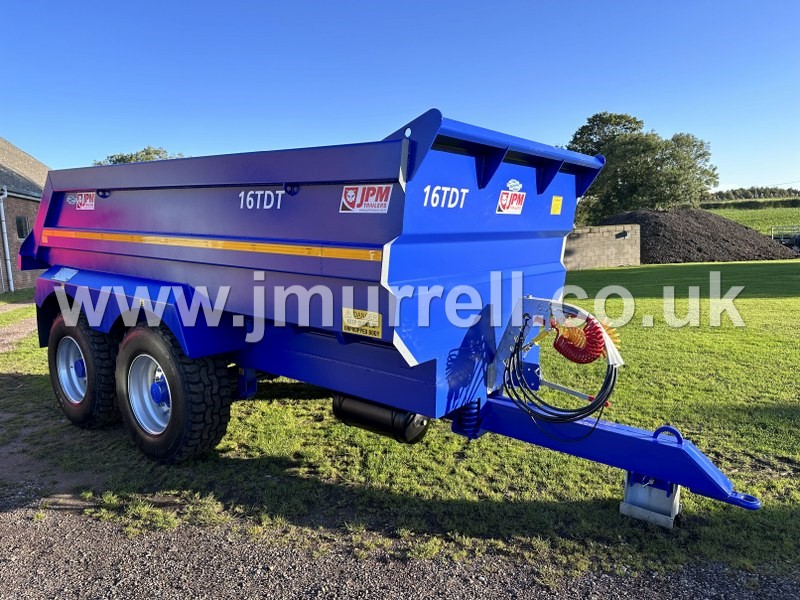 New JPM 16 Tonne dump trailer for sale