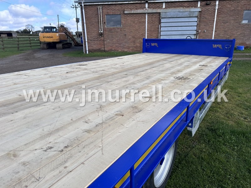 JPM 24ft 19TLL plant machinery trailer for sale