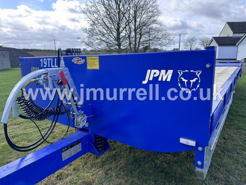 JPM 24ft 19TLL plant machinery trailer for sale