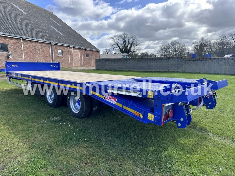 JPM 24ft 19TLL plant machinery trailer for sale