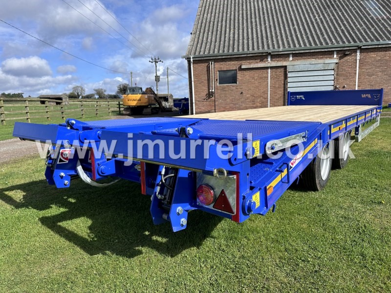JPM 24ft 19TLL plant machinery trailer for sale