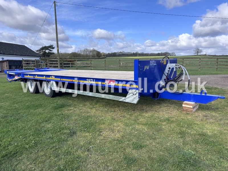 JPM 24ft 19TLL plant machinery trailer for sale