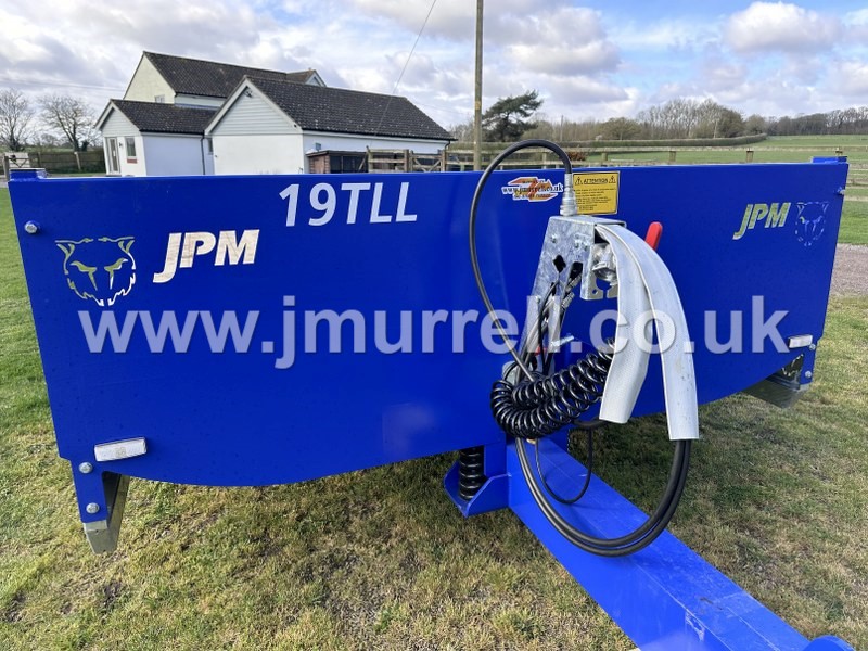 JPM 24ft 19TLL plant machinery trailer for sale