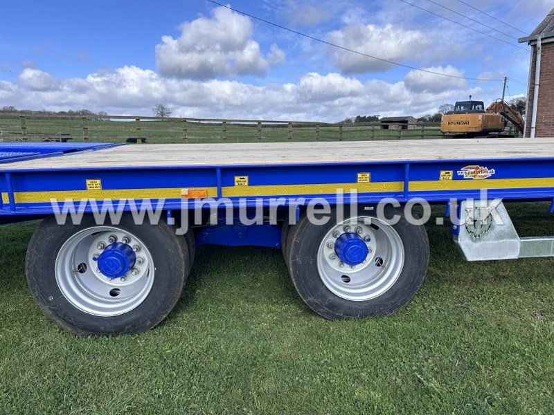 JPM 24ft 19TLL plant machinery trailer for sale