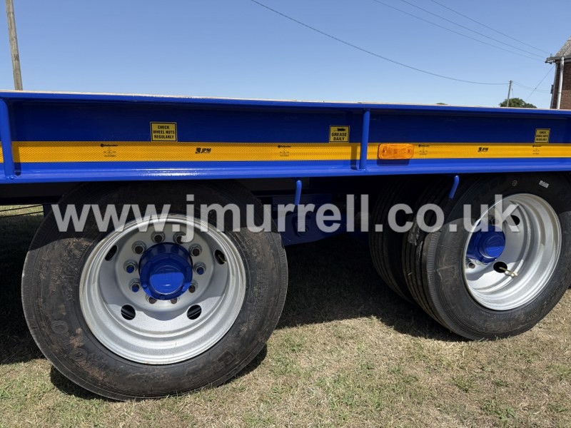 JPM 26ft 19TLL plant machinery trailer for sale