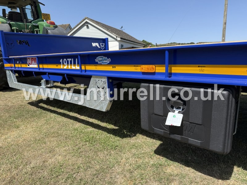 JPM 26ft 19TLL plant machinery trailer for sale