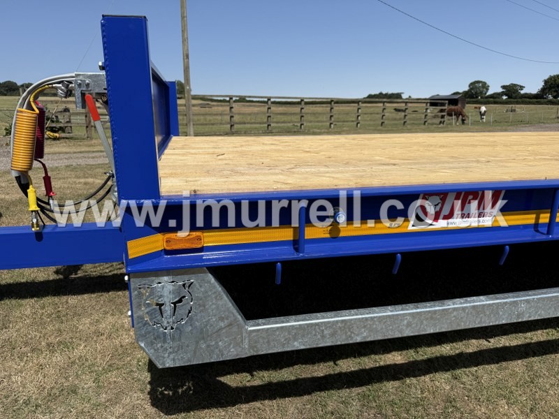 JPM 26ft 19TLL plant machinery trailer for sale