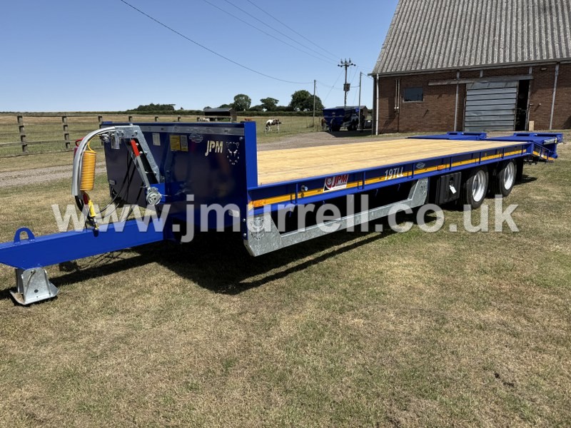 JPM 26ft 19TLL plant machinery trailer for sale