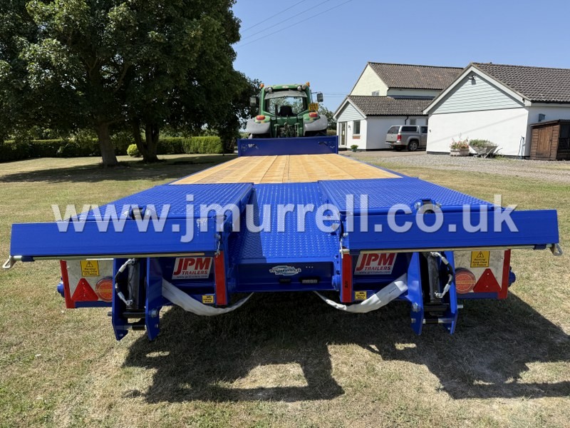 JPM 26ft 19TLL plant machinery trailer for sale