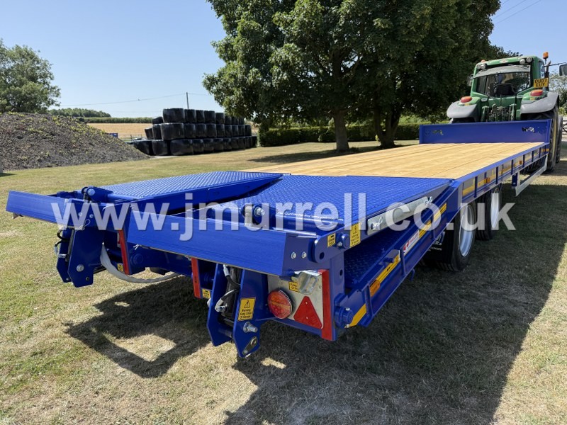 JPM 26ft 19TLL plant machinery trailer for sale