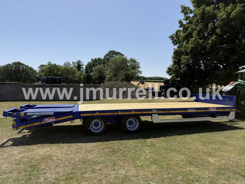 JPM 26ft 19TLL plant machinery trailer for sale