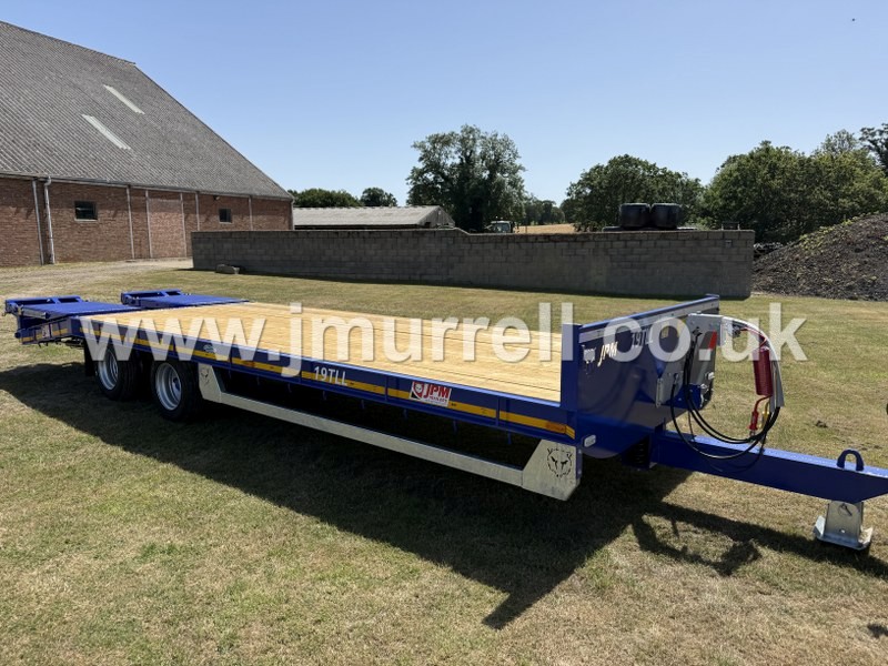 JPM 26ft 19TLL plant machinery trailer for sale