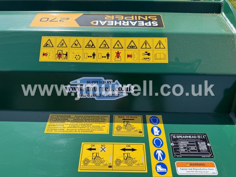 Spearhead Sniper 270 Flail Mower For Sale