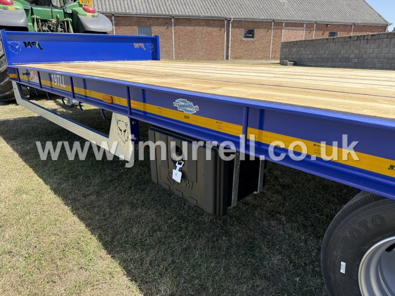 JPM 28ft 19TLL plant machinery trailer for sale JPM 28ft 19TLL plant machinery trailer for sale