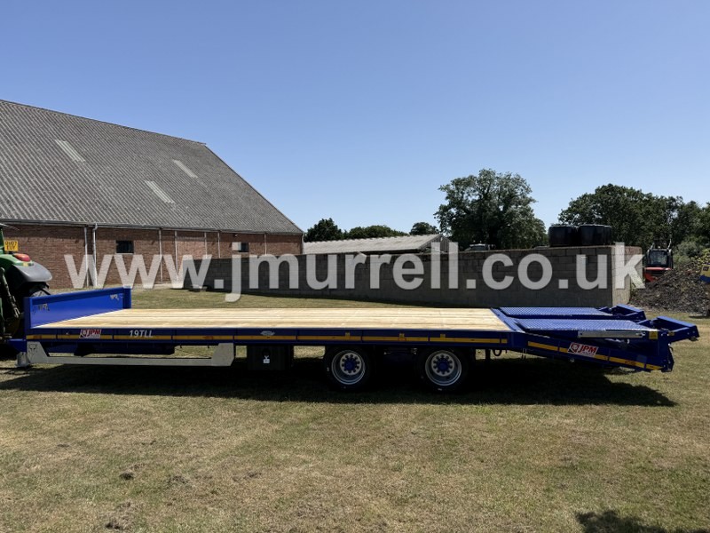 JPM 28ft 19TLL plant machinery trailer for sale JPM 28ft 19TLL plant machinery trailer for sale