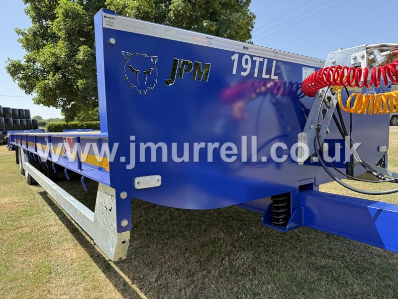 JPM 28ft 19TLL plant machinery trailer for sale JPM 28ft 19TLL plant machinery trailer for sale