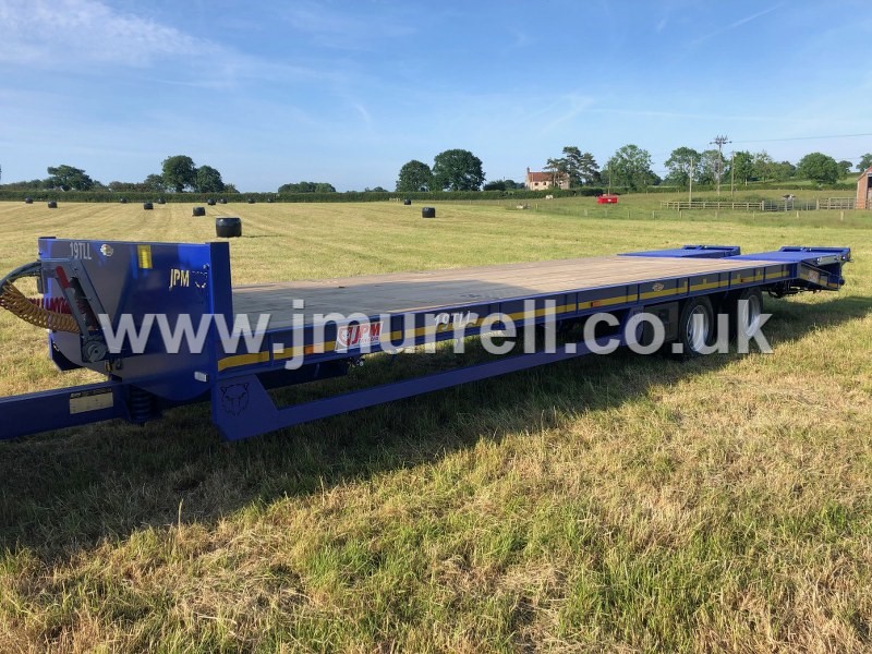 JPM 30ft 19TLL plant machinery trailer for sale