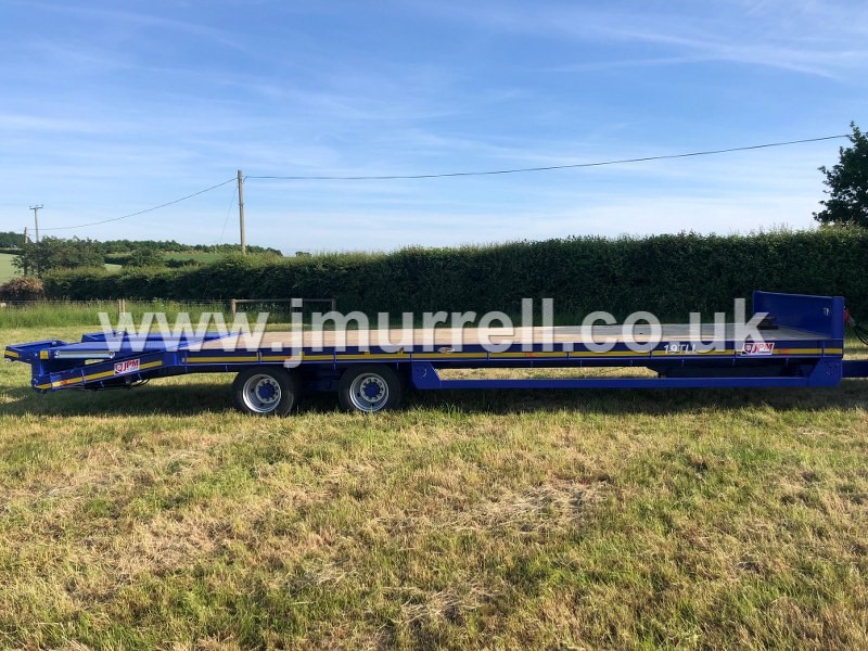 JPM 30ft 19TLL plant machinery trailer for sale