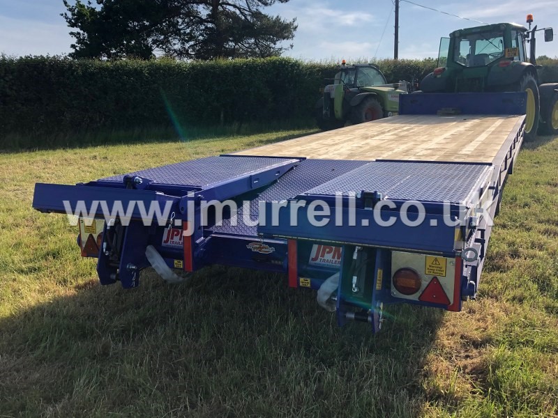 JPM 30ft 19TLL plant machinery trailer for sale
