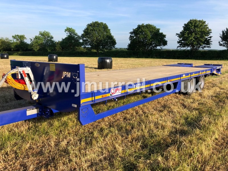 JPM 30ft 19TLL plant machinery trailer for sale