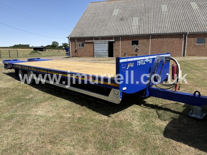 JPM 30ft 19TLL plant machinery trailer for sale