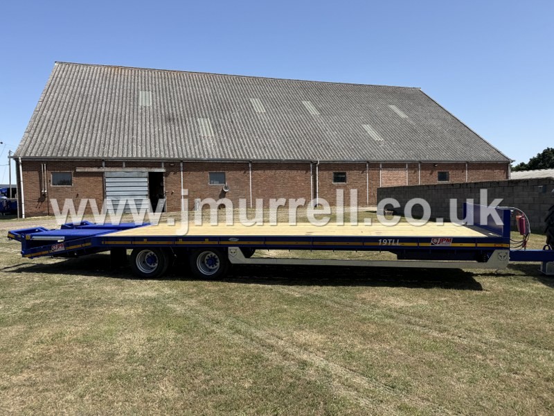 JPM 30ft 19TLL plant machinery trailer for sale