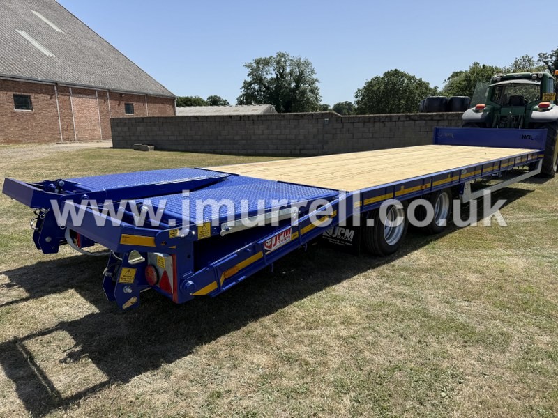 JPM 30ft 19TLL plant machinery trailer for sale