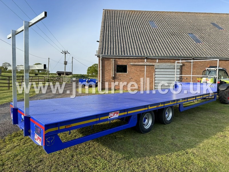 JPM 32 Foot 19 Tonne Straw Bale Trailer For Sale