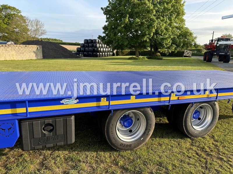 JPM 32 Foot 19 Tonne Straw Bale Trailer For Sale