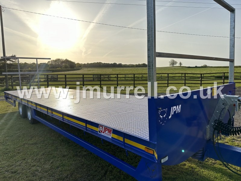 JPM 32 Foot 19 Tonne Straw Bale Trailer For Sale