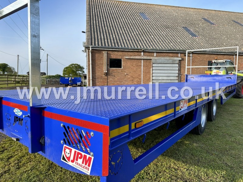 JPM 32 Foot 19 Tonne Straw Bale Trailer For Sale