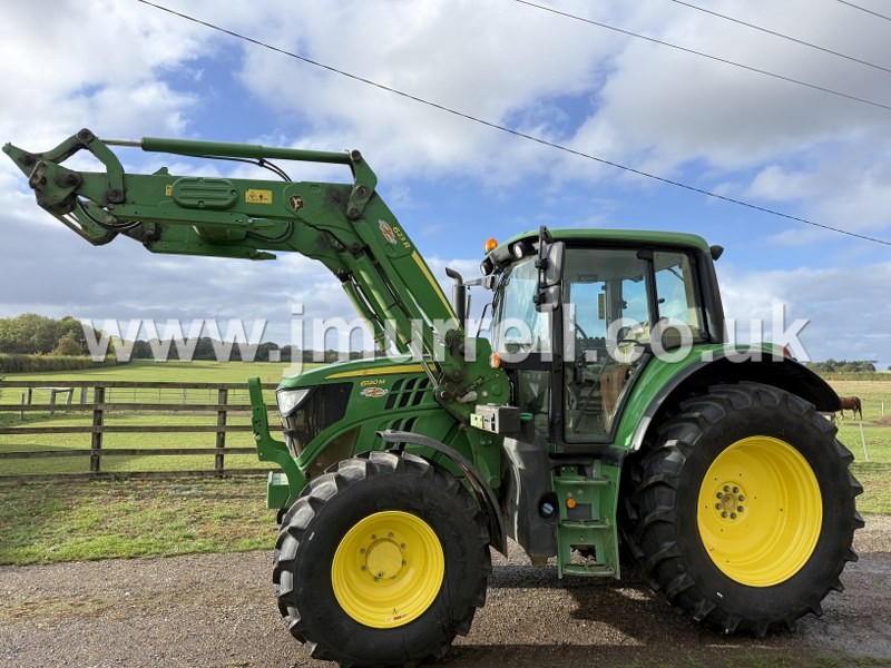 John Deere 6120M Tractor with Fore End Loader For Sale