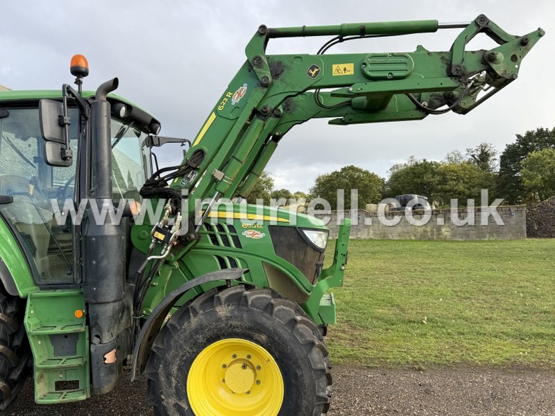 John Deere 6120M Tractor with Fore End Loader For Sale John Deere 6120M Tractor with Fore End Loader For Sale