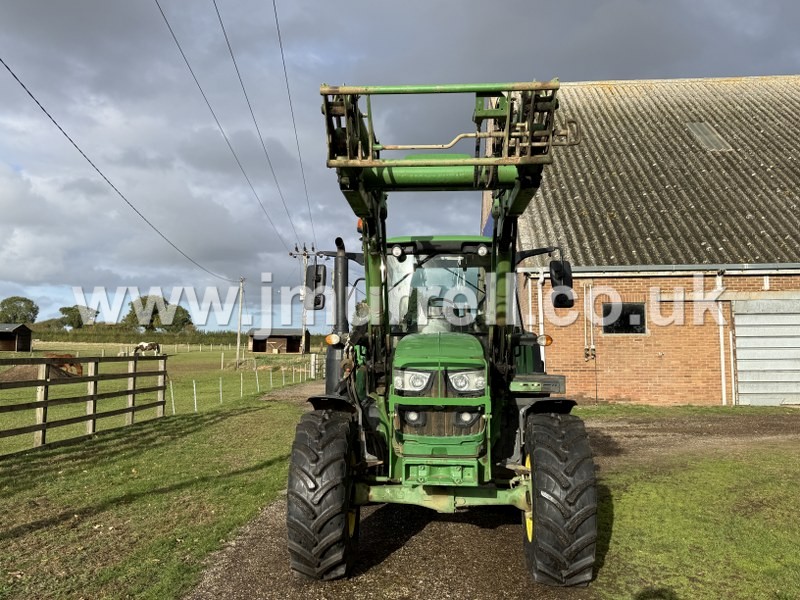 John Deere 6120M Tractor with Fore End Loader For Sale John Deere 6120M Tractor with Fore End Loader For Sale