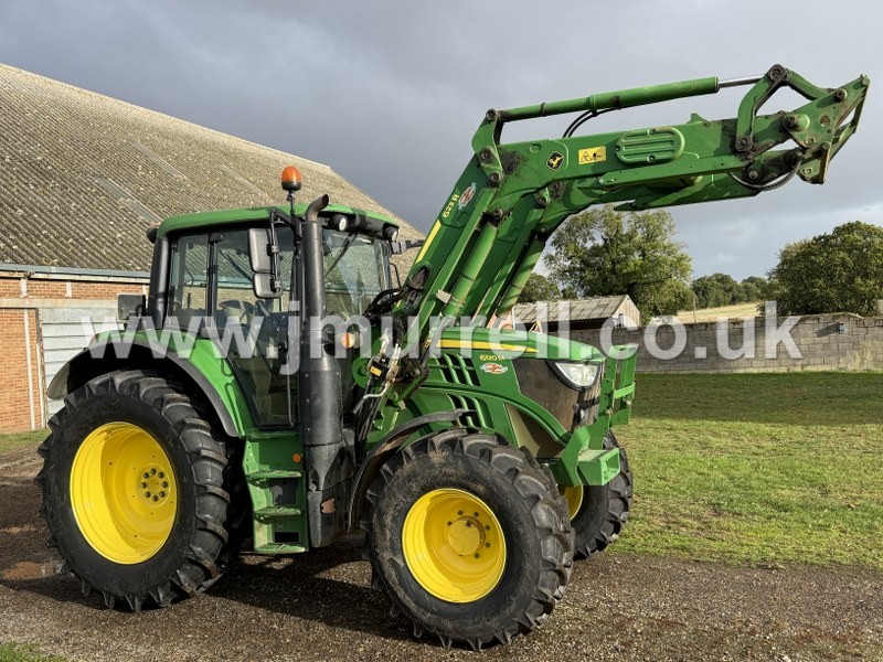 John Deere 6120M Tractor with Fore End Loader For Sale John Deere 6120M Tractor with Fore End Loader For Sale