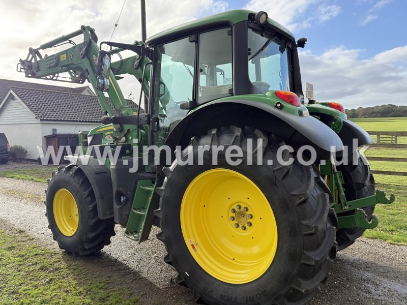 John Deere 6120M Tractor with Fore End Loader For Sale John Deere 6120M Tractor with Fore End Loader For Sale