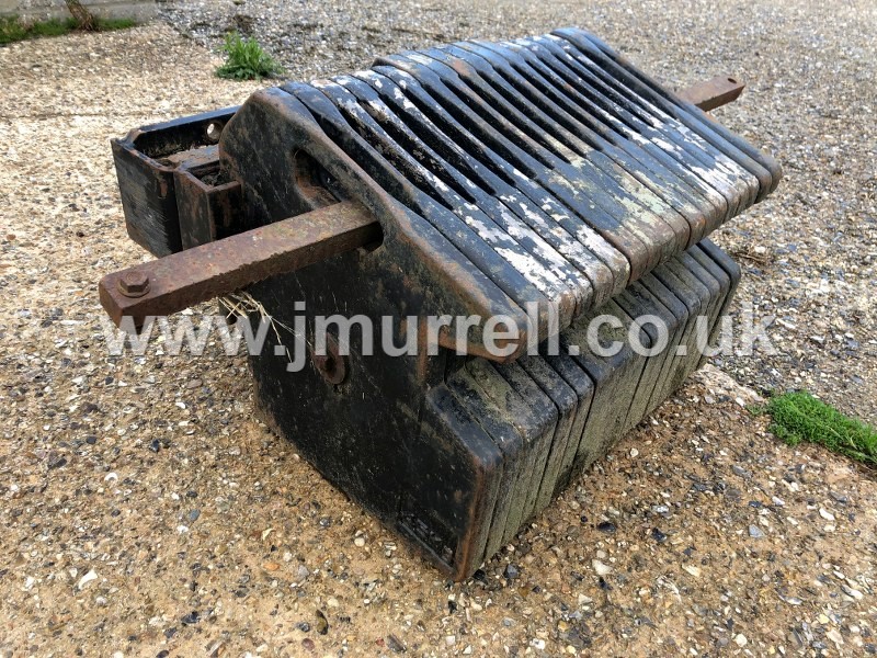 Massey Ferguson 45kg front wafer weights for sale