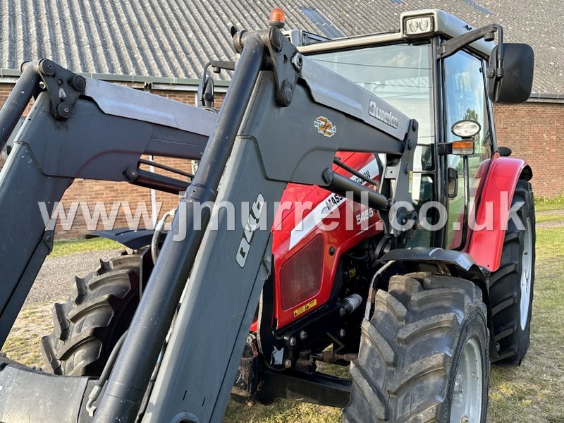 Massey Ferguson 5455 Tractor with Quicke Q46 Fore End Loader For Sale