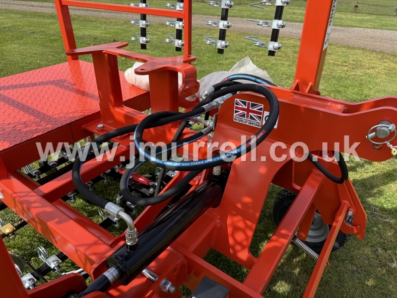 Browns Grassmaster 6 meter grass harrows for sale