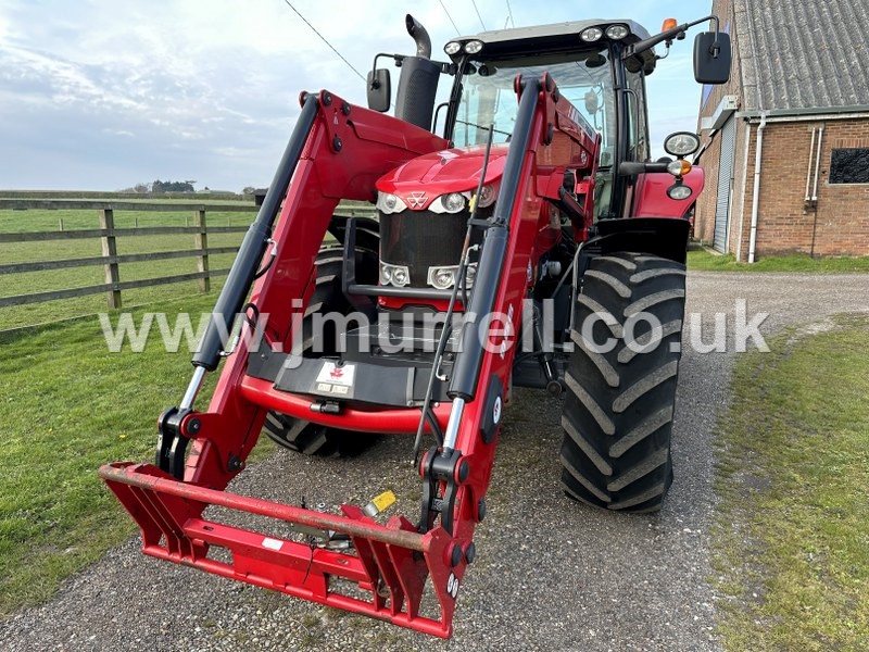 Massey Ferguson 7718 Dyna 6 Tractor with MF 966 Fore end loader