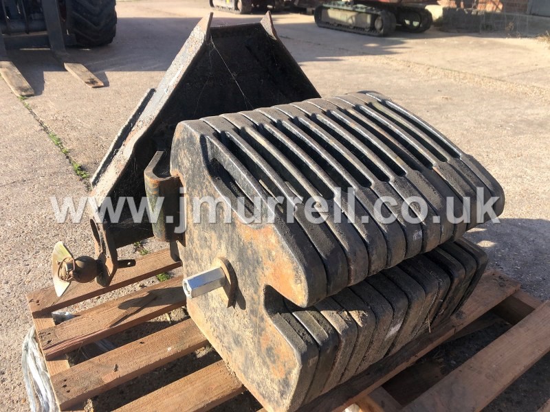 Agco 55kg front wafer weights for sale