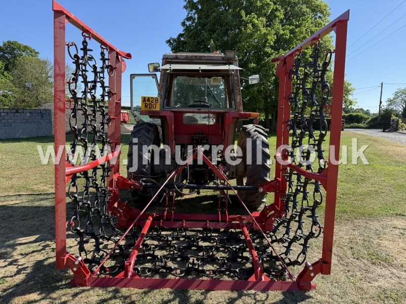 JM 6 Meter Hydraulic Folding Grass Chain Harrow For Sale