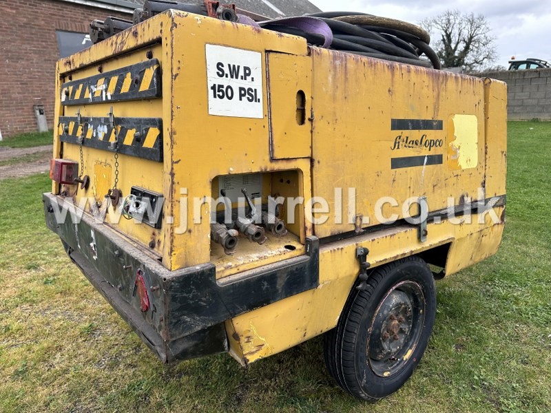 Atlas Copco XAS60 Mobile Air Compressor For Sale Atlas Copco XAS60 Mobile Air Compressor For Sale
